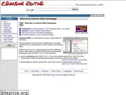 Sites similar to crimsoneditor.com