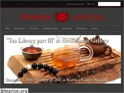 Sites similar to crimsonlotustea.com