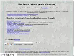 Sites similar to crinum.org