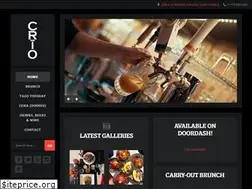 Sites similar to crio-restaurant.com
