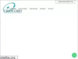 Sites similar to criocord.com.br