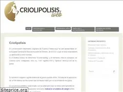 Sites similar to criolipolisisweb.com