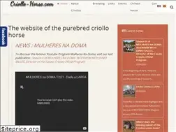 Sites similar to criollo-horse.com
