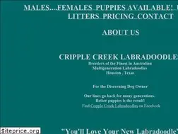 Sites similar to cripplecreeklabradoodles.com