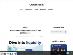 Sites similar to criptonauti.it