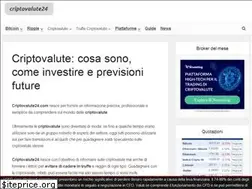 Sites similar to criptovalute24.com