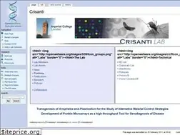 Sites similar to crisanti.openwetware.org