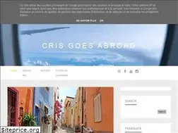 Sites similar to crisgoesabroad.blogspot.com