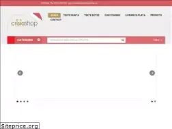 Sites similar to crisiashop.ro