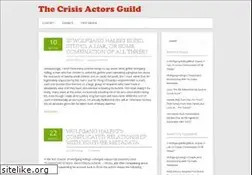 Sites similar to crisisactorsguild.com