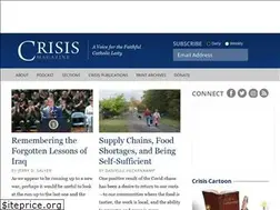 Sites similar to crisismagazine.org