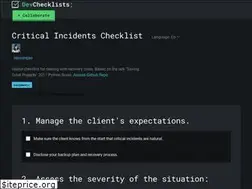Sites similar to crisismanagement.devchecklists.com