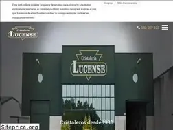 Sites similar to cristalerialucense.com