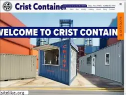 Sites similar to cristcontainer.com