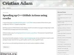 Sites similar to cristianadam.eu