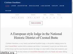 Sites similar to cristianaguesthaus.com