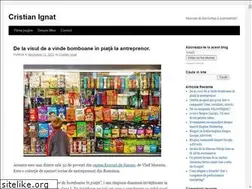 Sites similar to cristianignat.ro