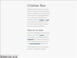 Sites similar to cristianrus4.me