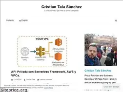 Sites similar to cristiantala.cl
