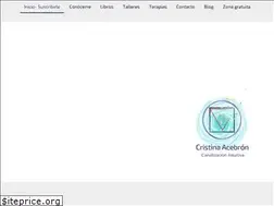 Sites similar to cristinaacebronguirau.com