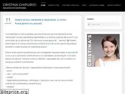 Sites similar to cristinachipurici.ro