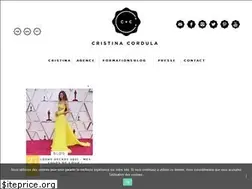 Sites similar to cristinacordula.com