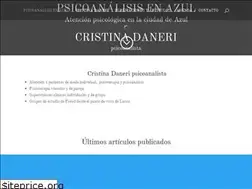 Sites similar to cristinadaneripsicoanalista.com