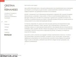 Sites similar to cristinafernandes.com