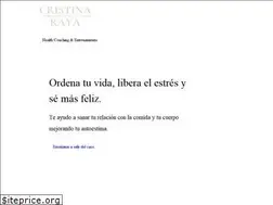 Sites similar to cristinaraya.com