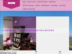 Sites similar to cristinariverapsicologia.com