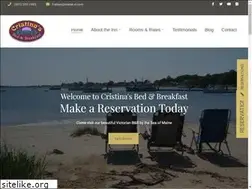 Sites similar to cristinasbedandbreakfast.com