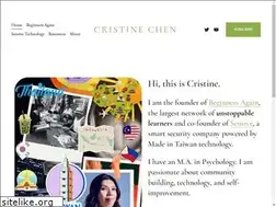 Sites similar to cristinechen.com