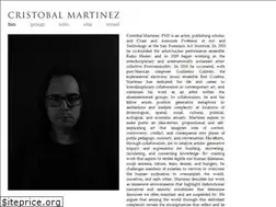Sites similar to cristobalmartinez.net