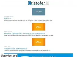 Sites similar to cristofer.io