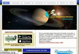 Sites similar to cristovienepronto.org