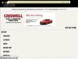 Sites similar to criswellcollisioncenter.com