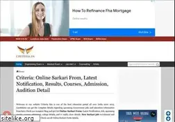 Sites similar to criteria.in