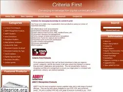 Sites similar to criteriafirstware.com