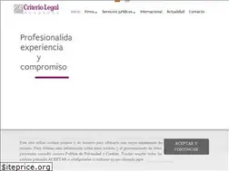 Sites similar to criteriolegal.com