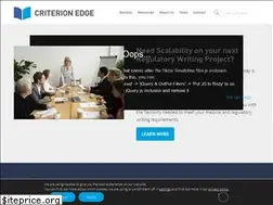 Sites similar to criterionedge.com