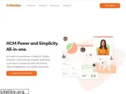 Sites similar to criterionhcm.com