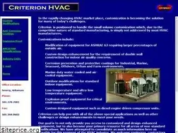Sites similar to criterionhvac.com