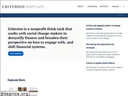 Sites similar to criterioninstitute.org
