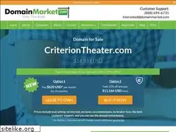 Sites similar to criteriontheater.com