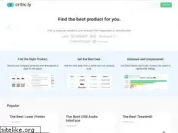 Sites similar to critic.ly