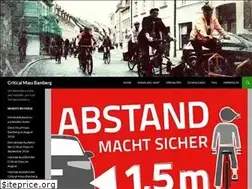 Sites similar to critical-mass-bamberg.de