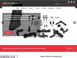 Sites similar to criticalcapabilities.com