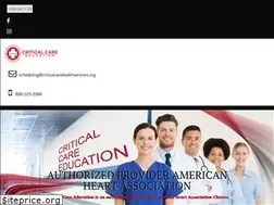 Sites similar to criticalcarehealthservices.org