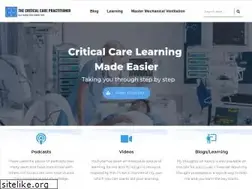 Sites similar to criticalcarepractitioner.co.uk