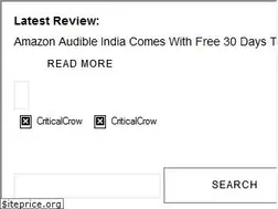 Sites similar to criticalcrow.com